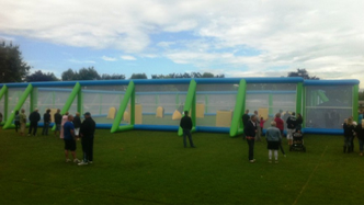 Inflatable Paintball Arena